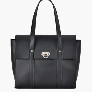 Black Carry-All Satchel Bag