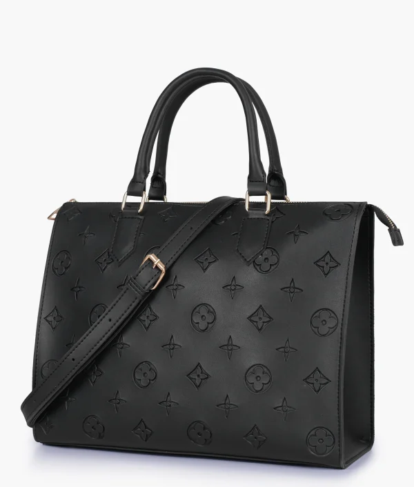 Black On-the-Go Handbag