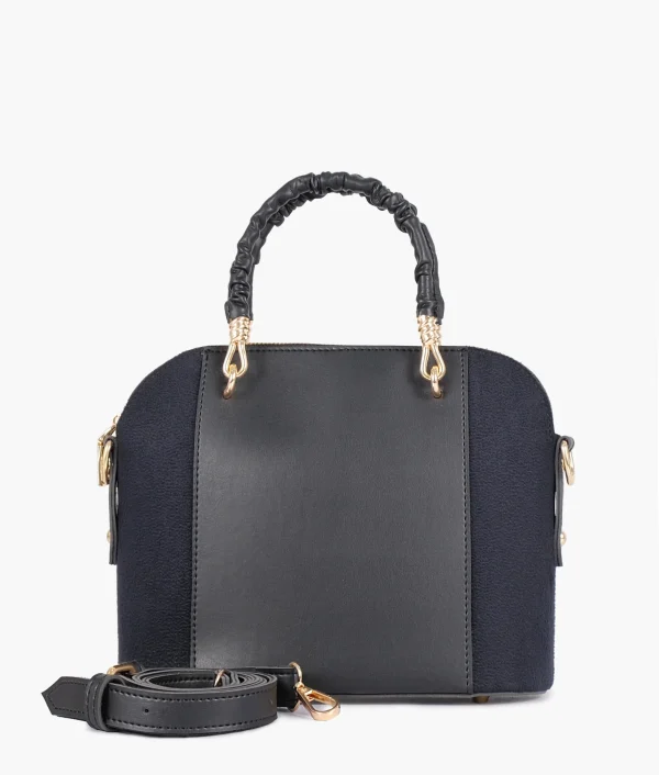 Black Suede Small Evening Bag
