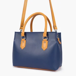 Blue Small Satchel Bag