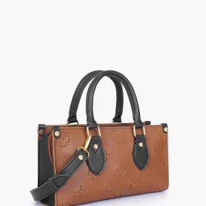 Brown and Black On-the-Go Mini Bag