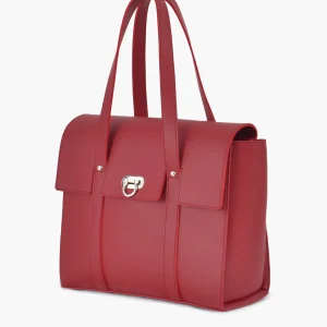 Maroon Carry-All Satchel Bag