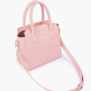 Pink Top Handle Mini Handbag scaled