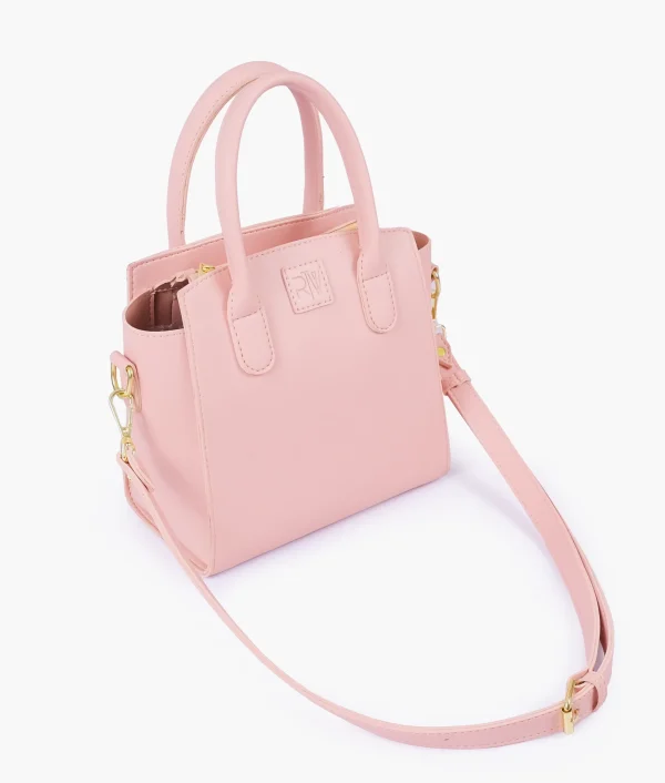 Pink Top Handle Mini Handbag scaled